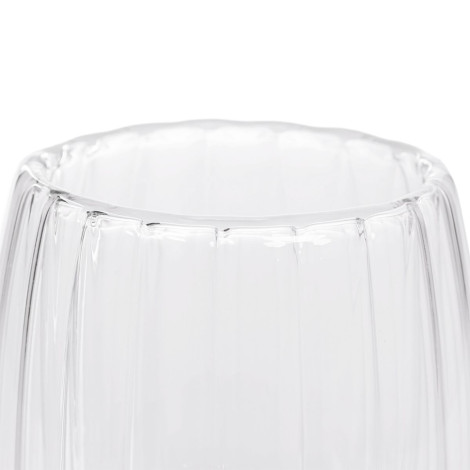 Dubbelwandige glazen Homla CEMBRA GROOVE, 2 x 250 ml