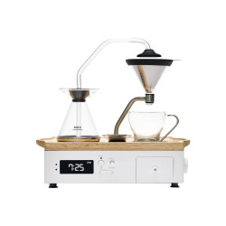 Joy Resolve The Barisieur Coffee & Tea Alarm Clock – White