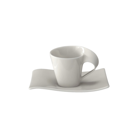 Filiżanka do espresso ze spodkiem Villeroy & Boch NewWave, 50 ml