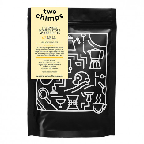 Coffee beans Two Chimps “The Oodle Monkey Stole My Coconuts”, 250 g