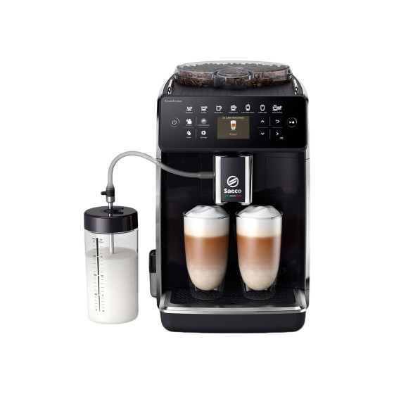 Machine à café à grain Saeco GranAroma SM6480/00 - d’occasion, noire