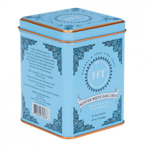 Thee Harney & Sons “Winter White Earl Grey”, 20 pcs.